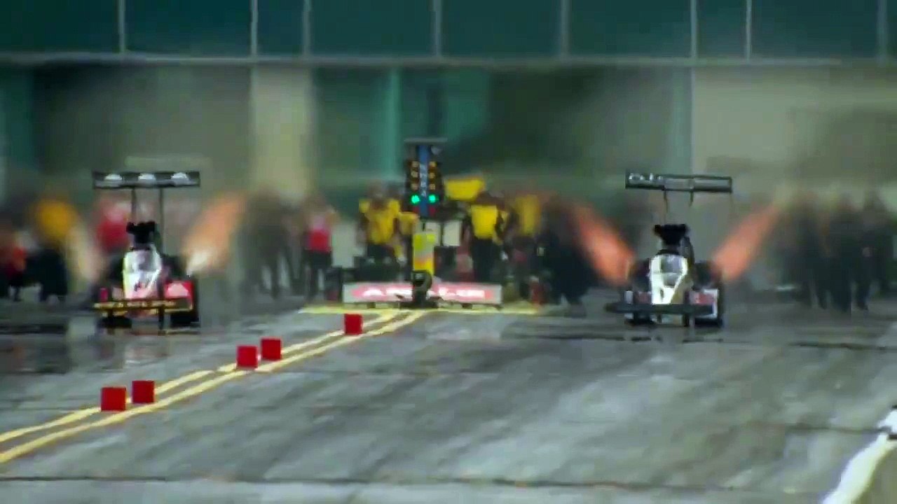 NHRA Dragster Gainesville 2015 Dixon Huge Airborne Crash