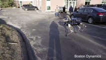 technology firm Boston Dynamics showcases the latest robot