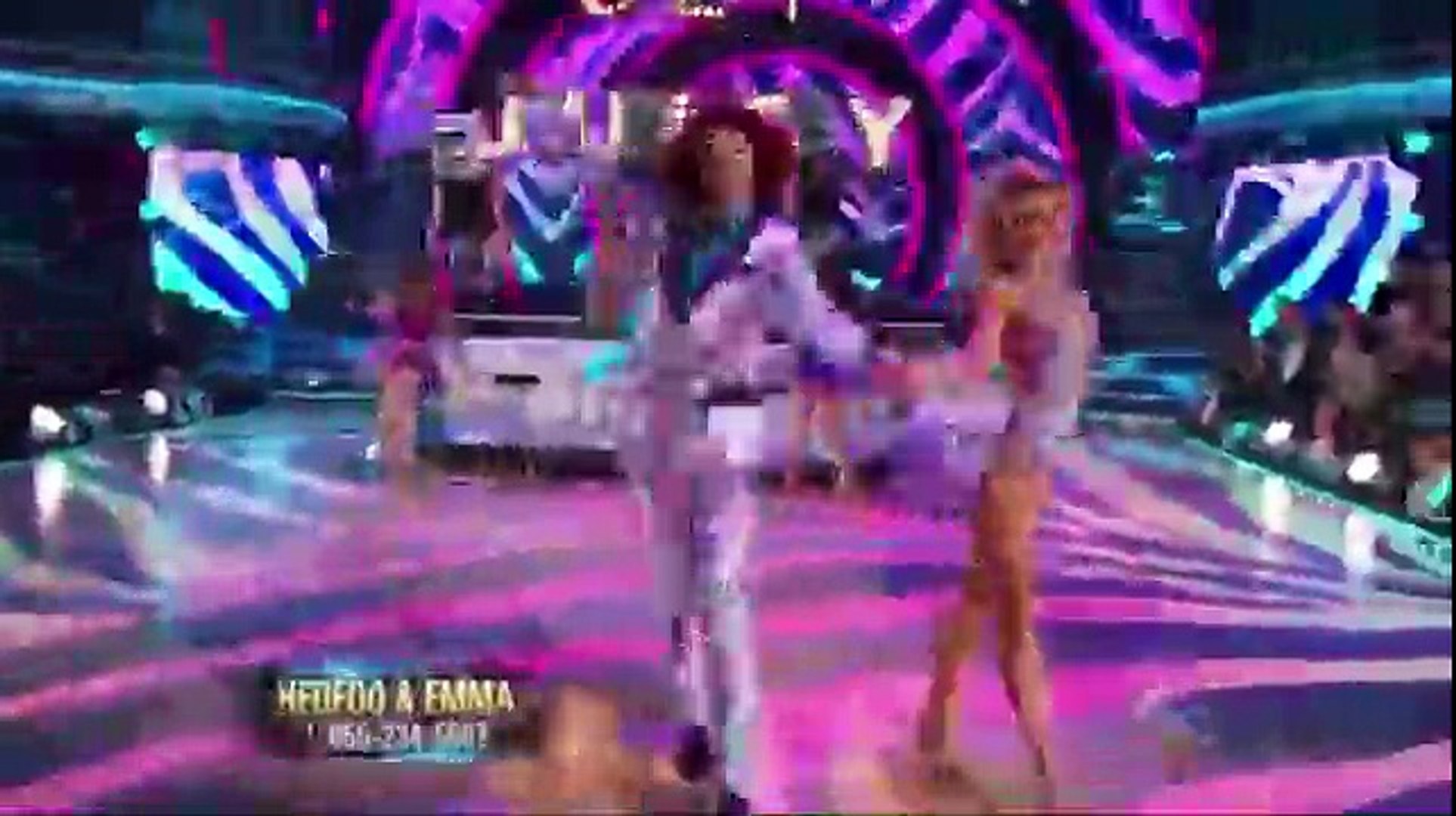 Redfoo and Emma Slater Cha Cha Week 1