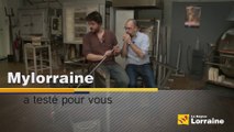 Mylorraine a testé le métier de souffleur de verre