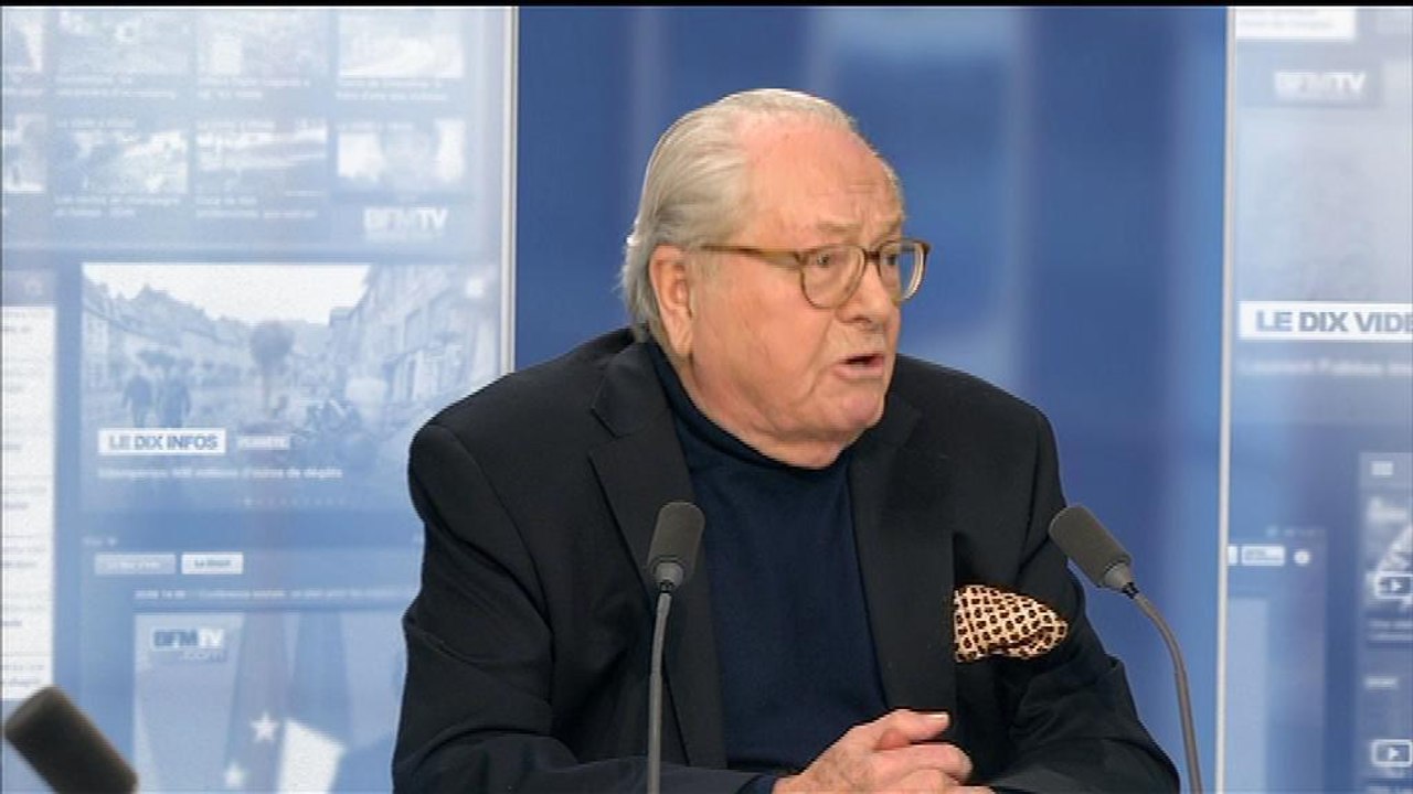 Manuel Valls: un "hystéroïde venu de l'univers socialiste en explosion", selon Jean-Marie Le Pen