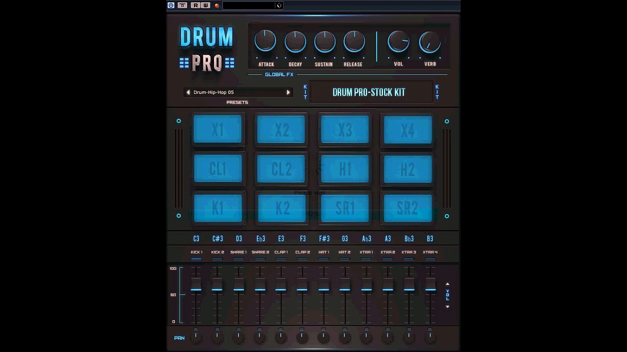 Drum VST "Drum Pro" - vstplanet.com