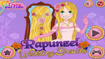 Princess Games - Rapunzel Wedding Braids Game For Kids