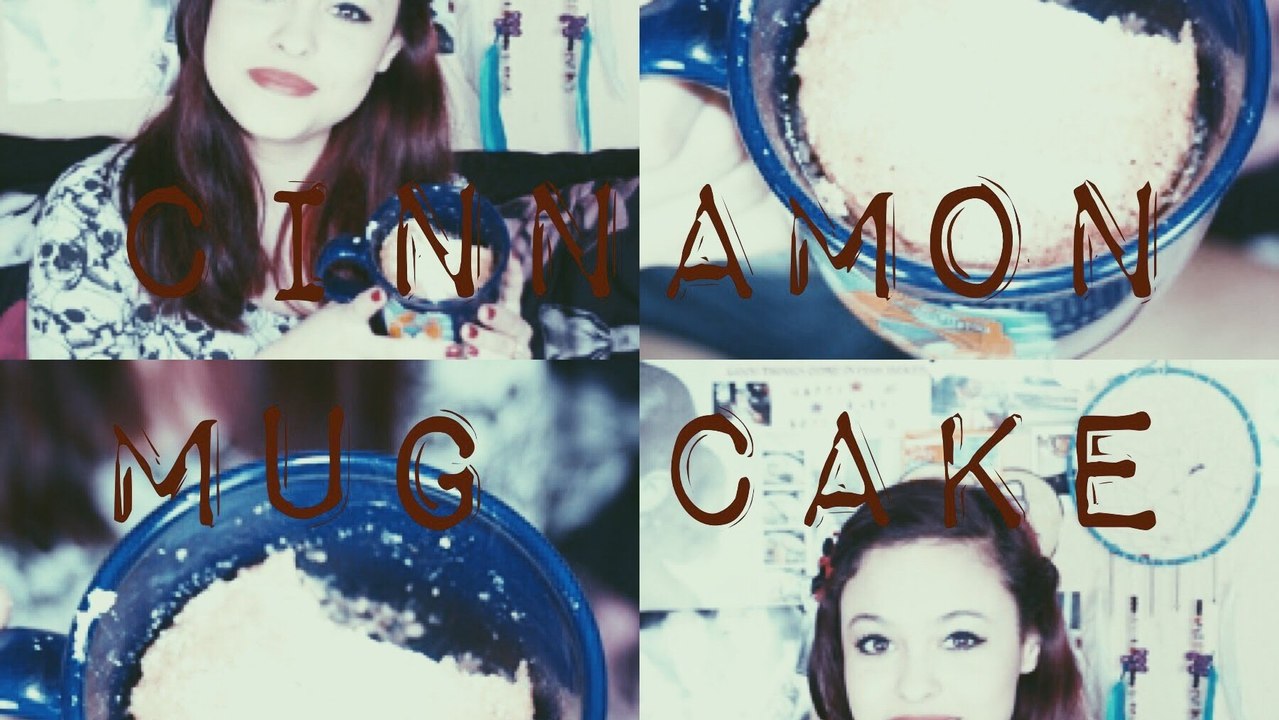 CINNAMON CAKE IN A MUG