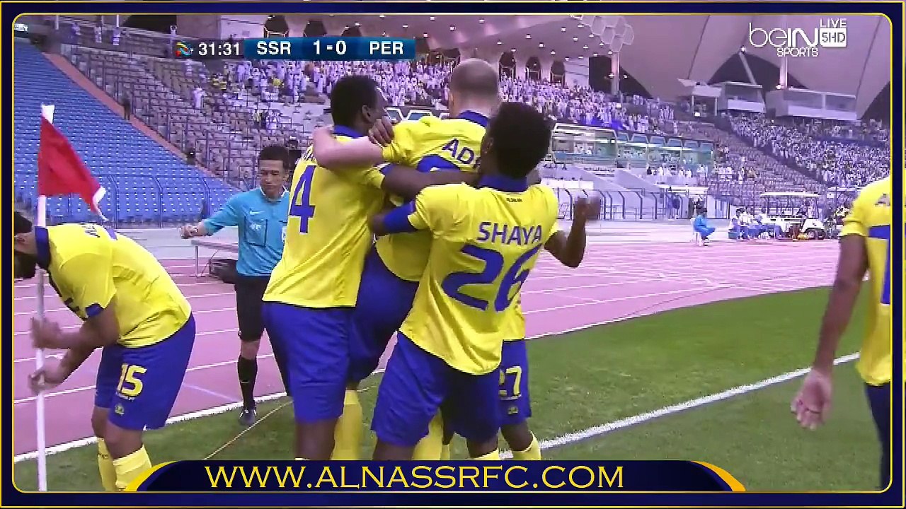 هدف النصر الاول ضد بيروزي الايراني - دوري ابطال اسيا