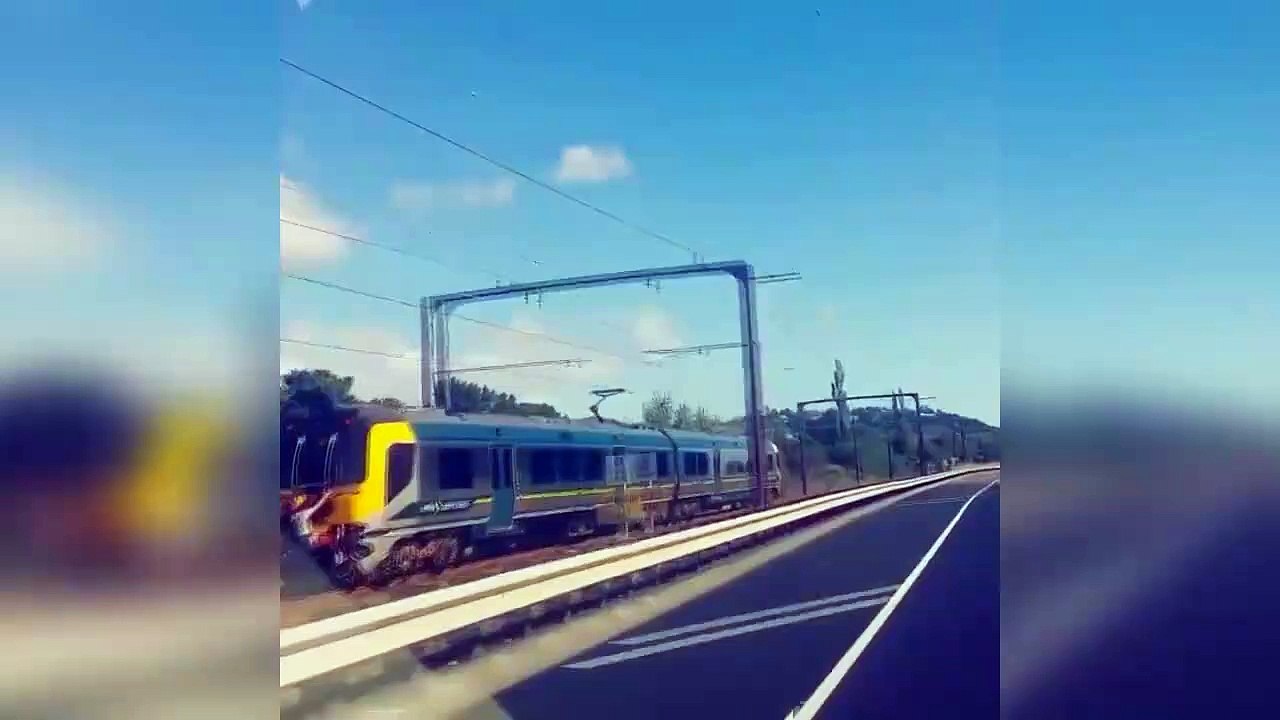 Conduire le train en dehors / Drive the train outside