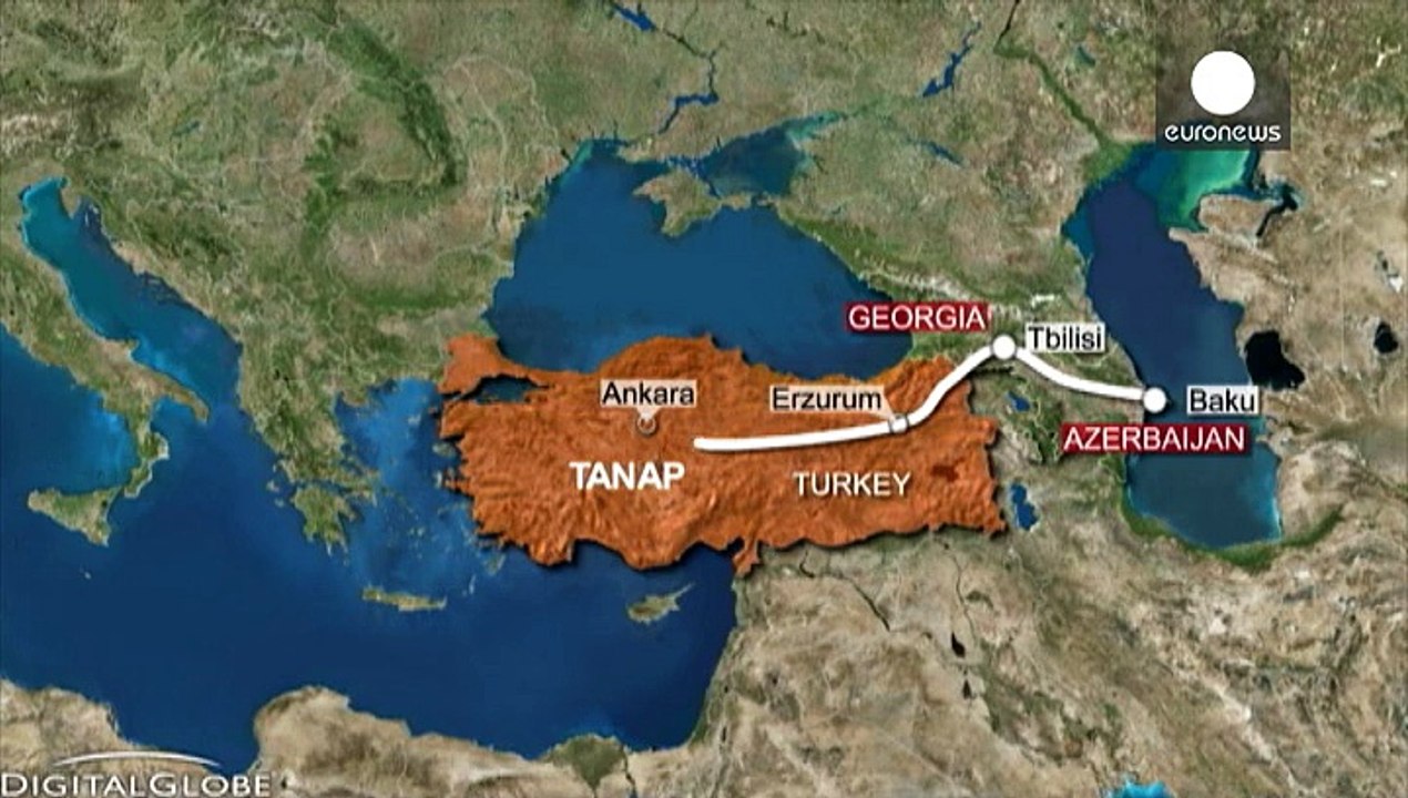 Turkey launches €10-billion Azeri gas pipeline project