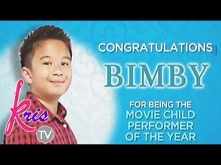 Bimby as the PMPC movie child performer of the year