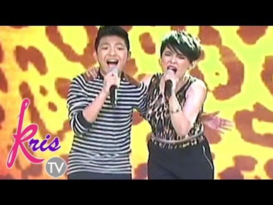 KZ and Darren roar with Katy Perry's 'Roar' on Kris TV