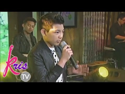 Darren Espanto sings I'm Not The Only One on Kris TV