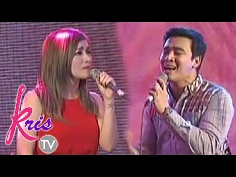 Erik and Angeline sing Forever on Kris TV