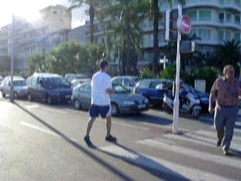 Slam à Nice-promenade des anglais