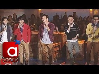 Jericho, JM, Carlo, Bryan & Paolo, serenade ASAP viewers
