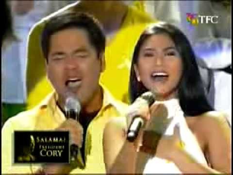 Sarah Geronimo, Martin Nievera sing The Prayer