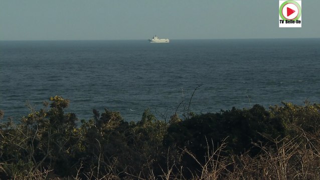 Belle-Île-en-Mer | Essais en mer du BPC Mistral Russe Sebastopol | Belle-Île Télévision TVBI