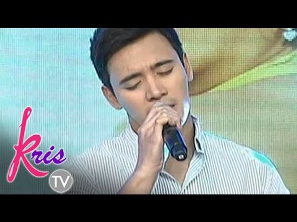 Erik sings 'Maging Sino Ka Man' & 'May Bukas Pa' on Kris TV