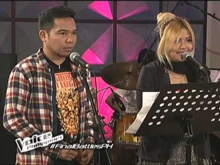 The Voice: Christelle VS Miro Battle Rehearsal