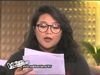 The Voice: Rizza VS Carol Battle Rehearsal