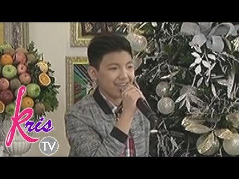 Darren Espanto sings 'O Little Town of Bethlehem' on KrisTV