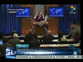 EE.UU. periodistas increpan a portavoz del departamento de Estado
