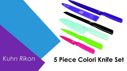 Kuhn Rikon Colori 5 Piece Knife Set