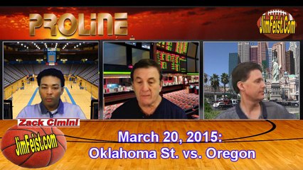Oklahoma State vs. Oregon Ducks Tournament Preview Free Pick, March 20, 2015