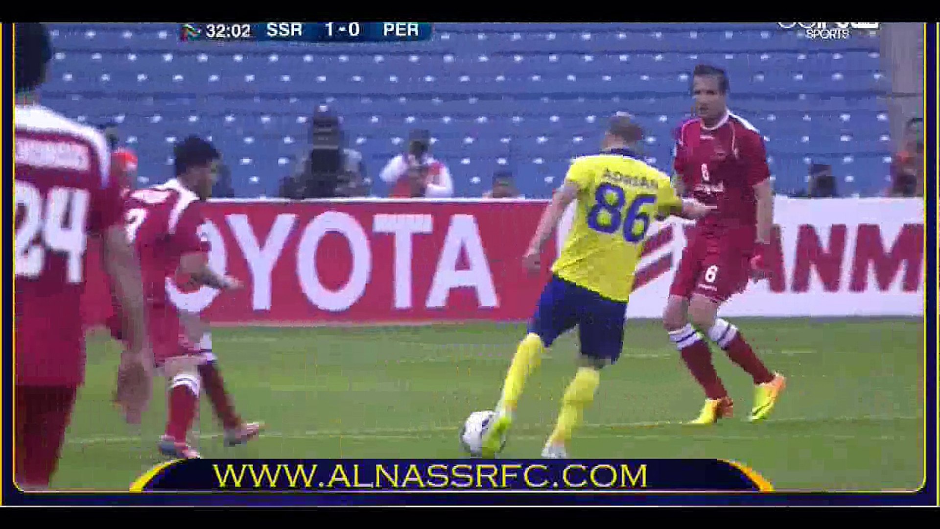 اهداف مباراة النصر 3 0 بيروزي الايراني دوري ابطال اسيا فيديو