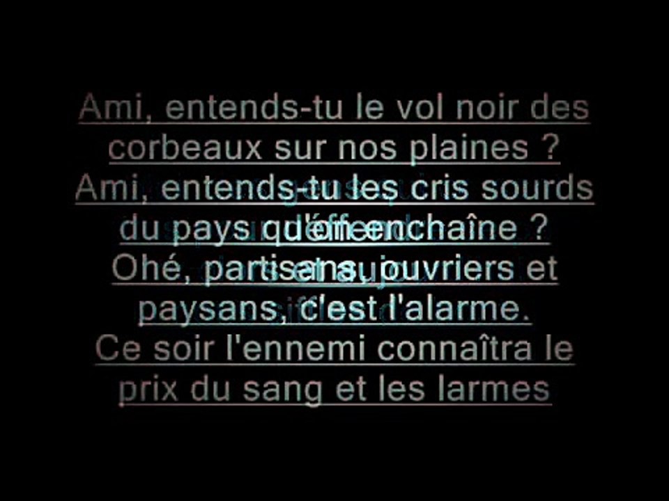 Jean Ferrat - Le chant des partisans