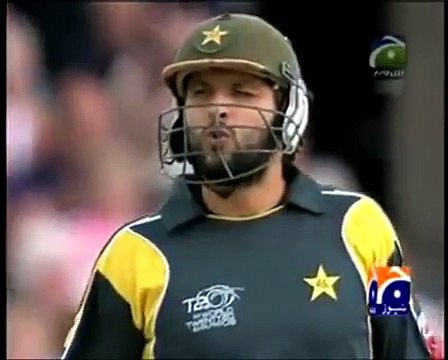 Afridi furious sixes and kiss to kallis In Cricket