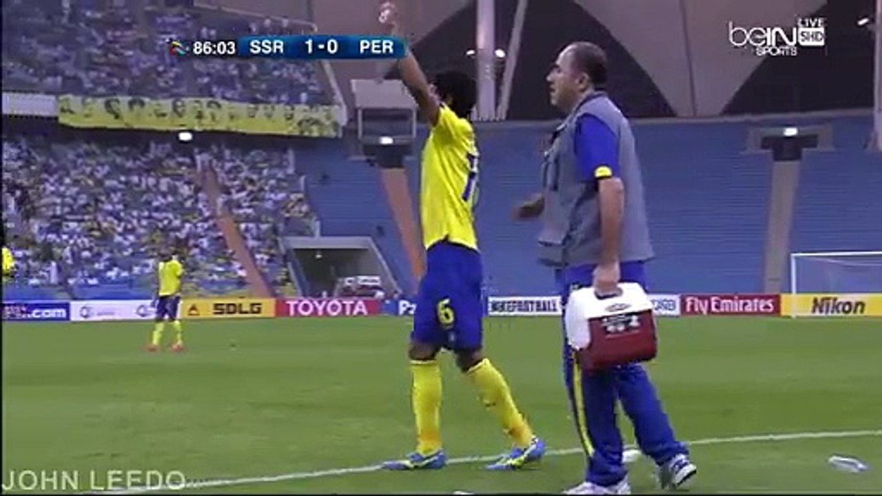 هدف النصر الثاني على بيروزي دوري أبطال آسيا 2015 الجولة الثالثة ذهاب