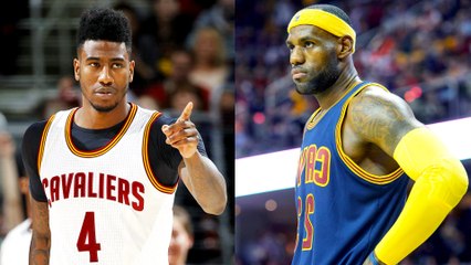 Iman Shumpert and LeBron James Do Their Best NBA JAM Impressions