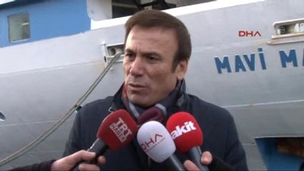 Çanakkale Yolundaki Mavi Marmara Gemisi İstanbul'da...