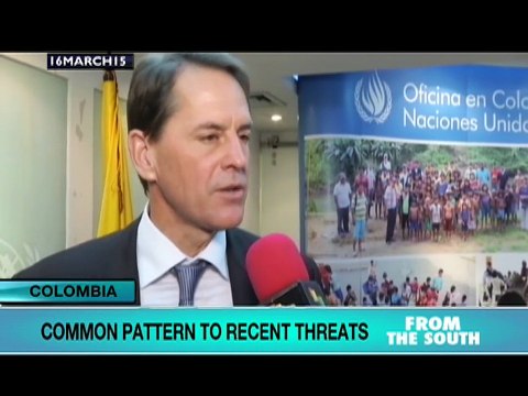 Colombia: UN human rights report cites concerns over threats