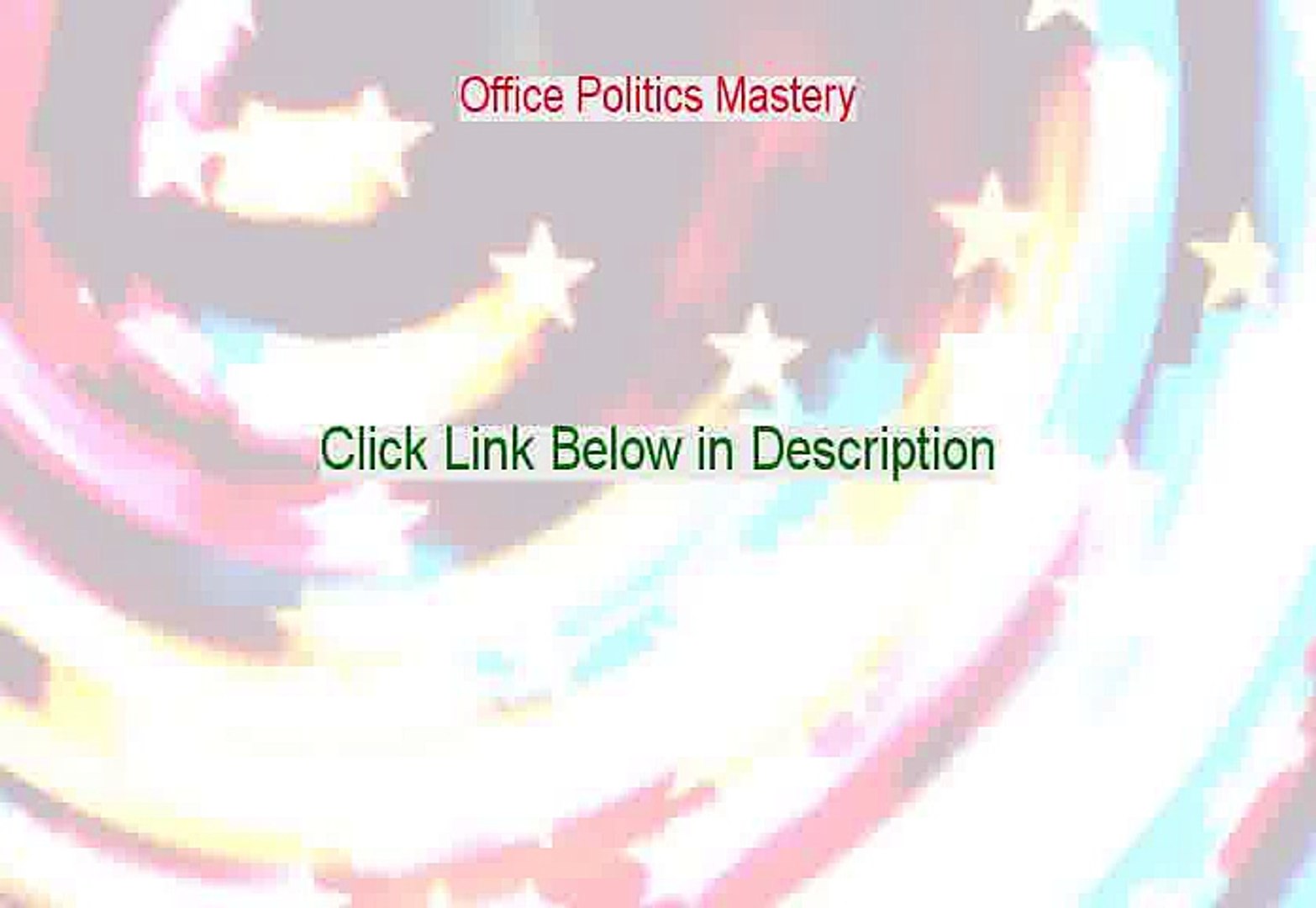 Office Politics Mastery Review - Office Politics Mastery