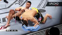 EA UFC Submissions 101 - The Omoplata From Guard (Submissive)