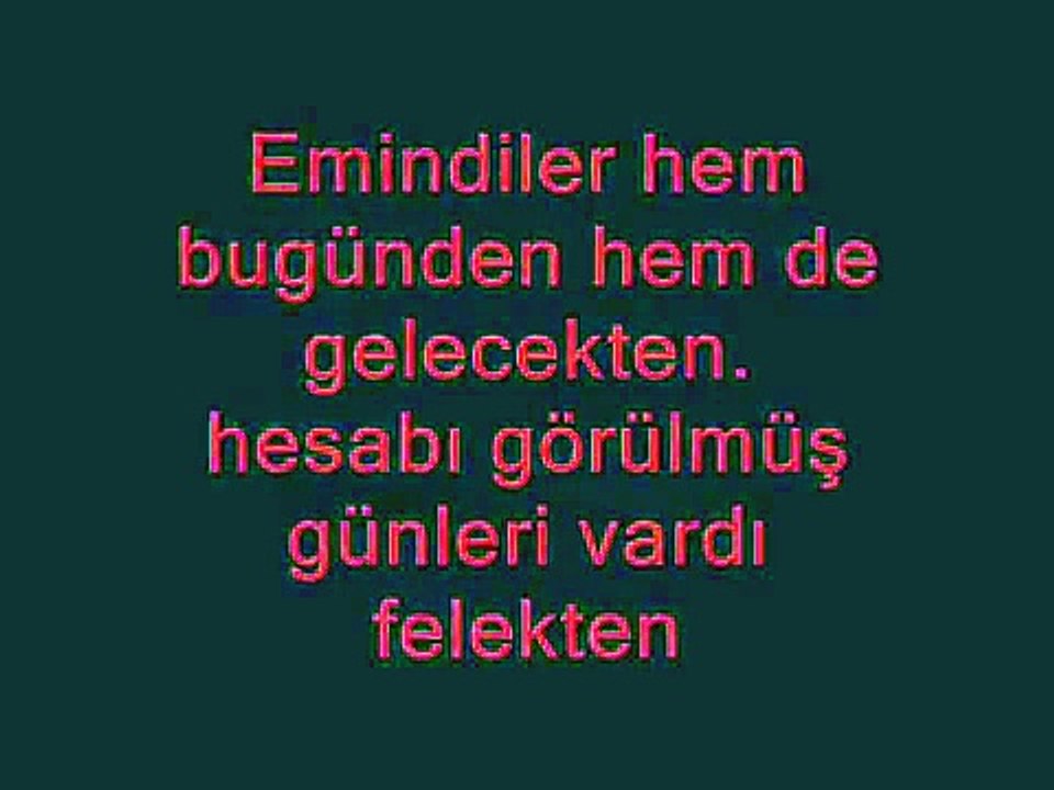 ÇANAKKALE TÜRKÜSÜ [ ÇANAKKALE ŞEHİTLERİNE ]