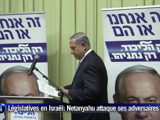 Israël: un scrutin à haut risque pour Netanyahu - EN DIRECT (2)