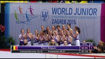 ISU World Junior Synchronized Skating Championships Day 2 Group 1