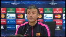 Luis Enrique recela del Manchester