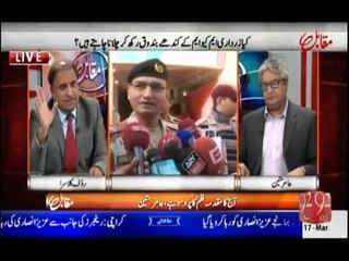 Muqabil With Ruaf Kalsra - 17th MArch 2015 Muqabil Talk Show