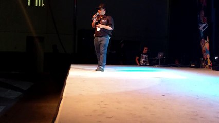 Tomas de la visita de Ray Park a Monterrey en la 46 CJMC Con los clubes de Star Wars