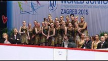 ISU World Junior Synchronized Skating Championships Day 2 Group 2