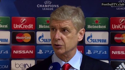 Monaco vs Arsenal 0 - 2 - Arsene Wenger 17-3-15