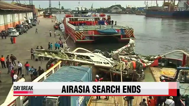 Search for missing bodies of AirAsia 8501 ends
