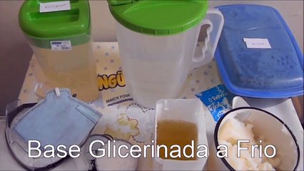 COMO FAZER BASE GLICERINADA DE OLEO