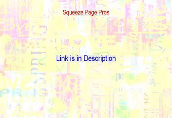 Squeeze Page Pros Review [See my Review]