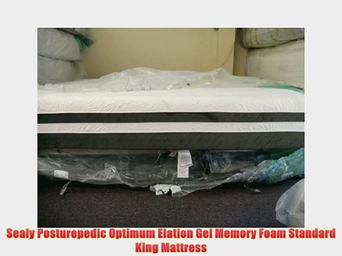 Sealy Posturepedic Optimum Elation Gel Memory Foam Standard King Mattress