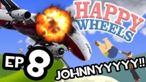 Happy Wheels  USANDO A SEÑORAS MORBIIDAS DE PARACAIDAS  w elrubius