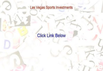 Las Vegas Sports Investments Free Review - Video Review [2015]
