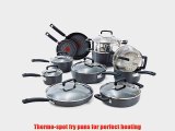 T-fal C770SI Signature Hard Anodized Nonstick Thermo-Spot Heat Indicator Cookware Set 18-Piece